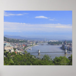Poster Arquitectura da cidade de Budapest