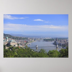 Poster Arquitectura da cidade de Budapest