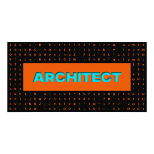 Póster Arquiteto