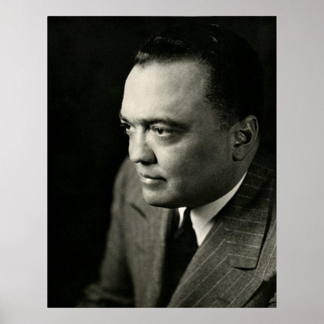 Póster Arquiteto do FBI J. Edgar Hoover, 1947 (Frente)