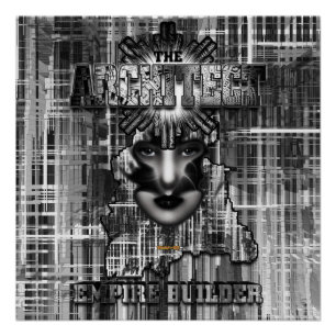 Póster Arquiteto_Empire Builder Abstrato Arte Digital