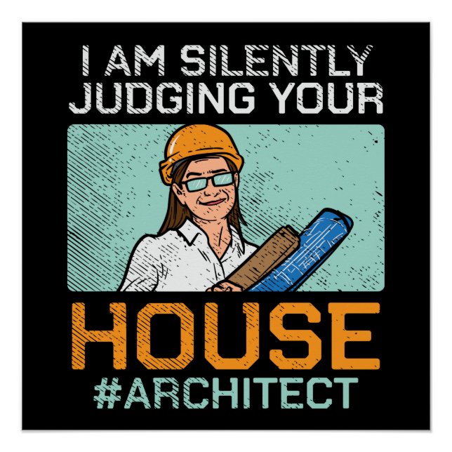 Póster Arquiteto - Julgando Sua Casa (Frente)