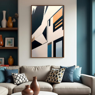 Poster Arquitetura Abstrata