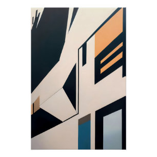 Póster Arquitetura Abstrata