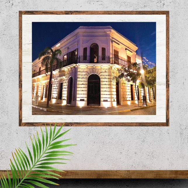 Poster Arquitetura Colonial Antigo México (Criador carregado)