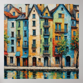 Poster Arquitetura colorida1