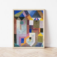Arquitetura colorida | Paul Klee