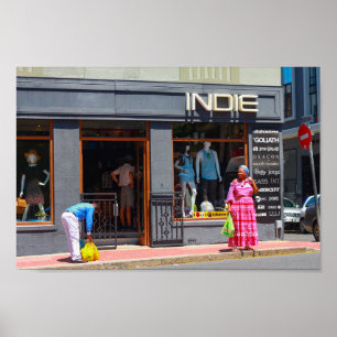 Poster Arquitetura da Paisagem Urbana da Cidade do Cabo, 