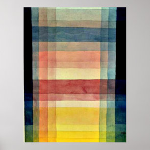 Poster Arquitetura da planície,