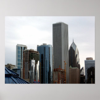 Póster Arquitetura de Chicago