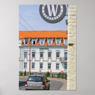 Poster Arquitetura de Cidade de Mola Bielorrussa