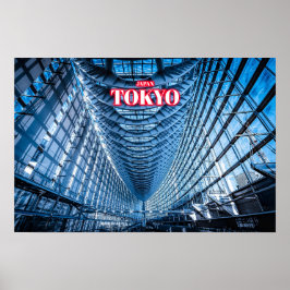 Poster Arquitetura de Cidade de Tóquio - Japão