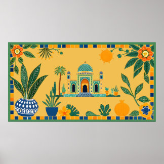 Poster Arquitetura do ornamentado