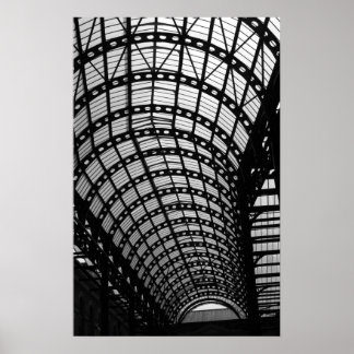 Poster Arquitetura em preto e branco