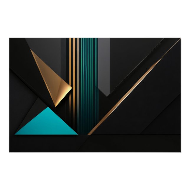 Póster Arquitetura Moderna Equilíbrio (Frente)