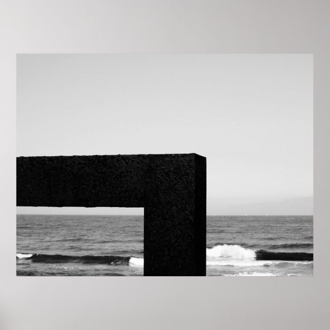 Poster arquitetura no oceano (Frente)