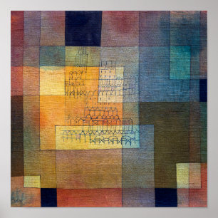 Poster Arquitetura Polifônica Paul Klee