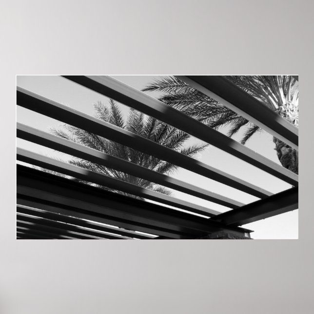 Póster arquitetura preto&branco (Frente)