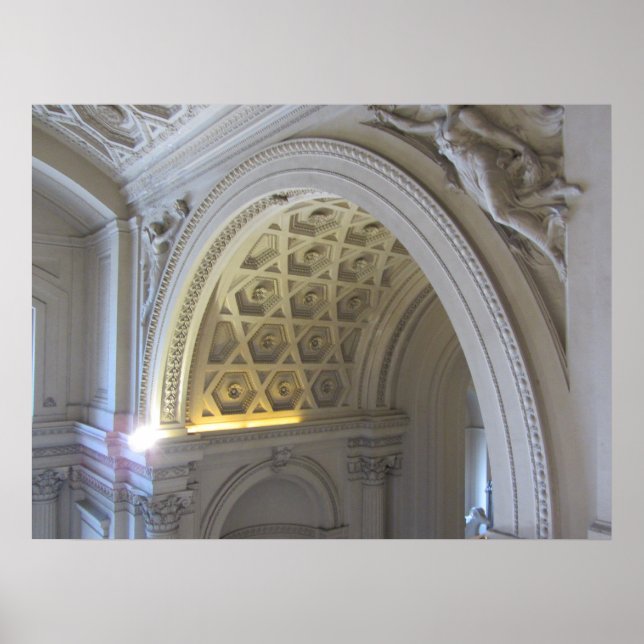 Póster Arquitetura romana (Frente)