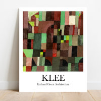 Arquitetura vermelha e verde de Paul Klee
