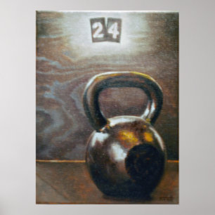 Poster arquivístico da qualidade de Kettlebell