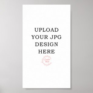 Poster Arquivo digital 4 x 7 impresso, convite, tinerário