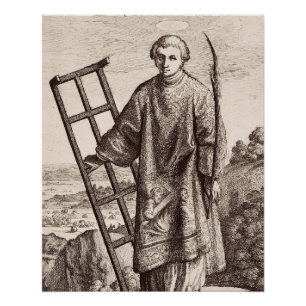Póster Arquivo do santo padroeiro Lourenço