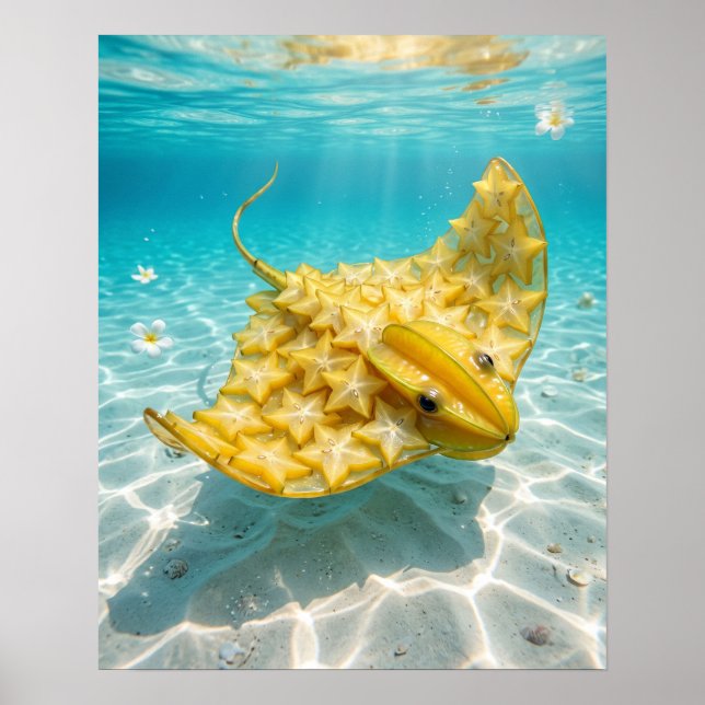 Poster Arraia de Carambola Dourada  (Frente)