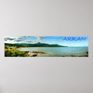 Poster arran da baía do brodick