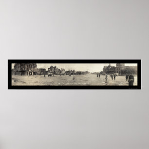 Póster Arras, foto Railway 1919 de France