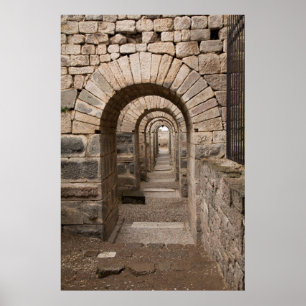 Poster Arrastados Andando Em Pergamon
