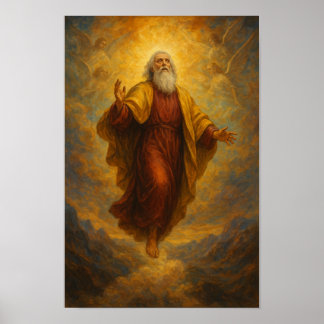 Poster Arrebatamento Cristão de Enoque Hebreus 11:5