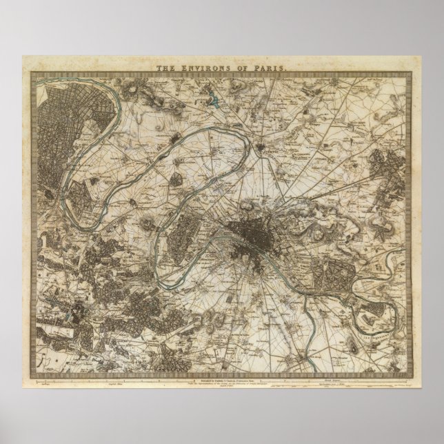 Poster arredores de Paris (Frente)