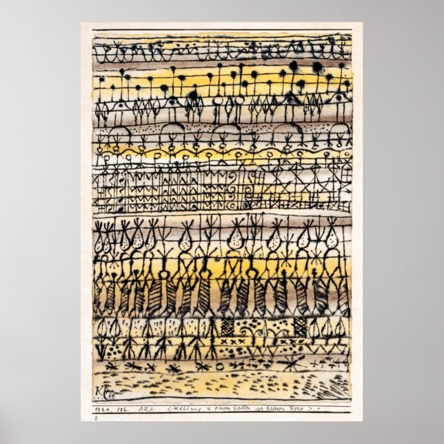 Poster Arrefecimento ERA em um jardim de zona quente | Pa (Frente)