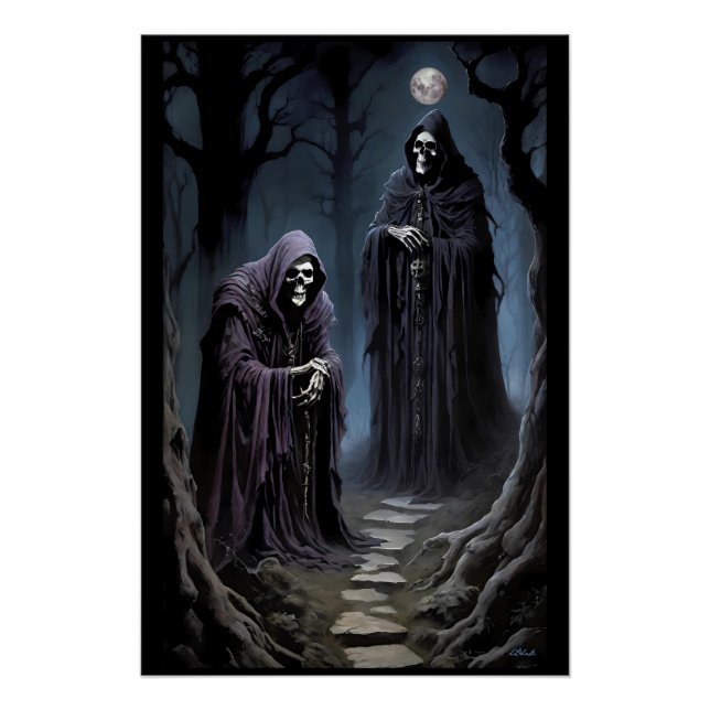 Póster Arrefecimento na Lua Pálida (Frente)