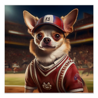Póster Arremessador Estrela do Chihuahua 9