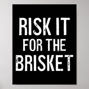 Poster Arriscar Pelo Brisket