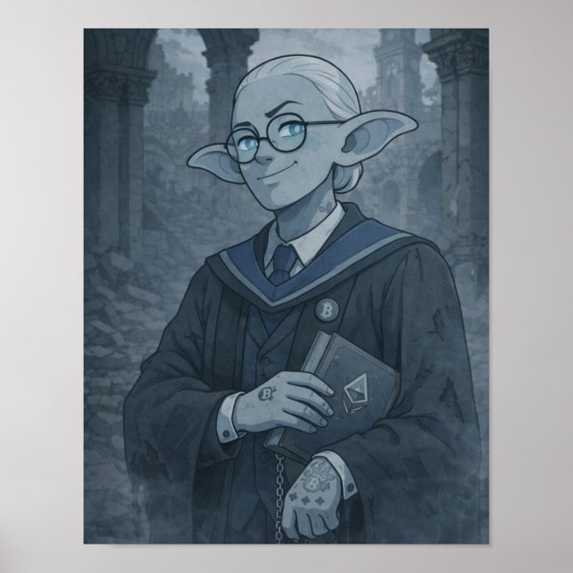 Poster Arrogância / Professor / Universidade (Frente)