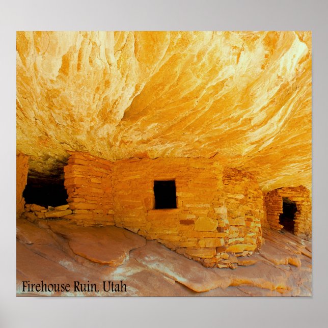 Póster Arruína do Firehouse (Frente)