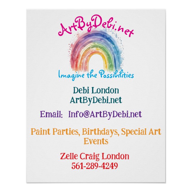 Póster Art By Debi, Paper (Frente)