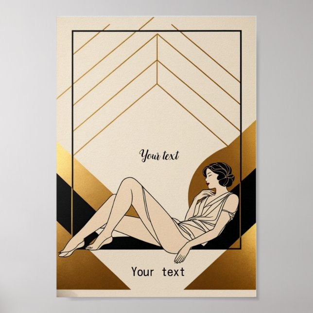 Poster Art Deco (Frente)