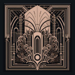 Póster Art Deco<br><div class="desc">Veja minha loja para mais itens padronizados.</div>