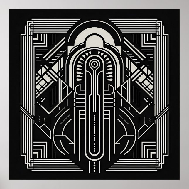 Poster Art Deco (Frente)