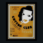 Poster Art Deco 1934, Parada do Clube de Algodão<br><div class="desc">1934,  Art Deco,  cobrir musical de Ill Wind "Cotton Club Parade."</div>