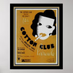 Poster Art Deco 1934, Parada do Clube de Algodão<br><div class="desc">1934,  Art Deco,  cobrir musical de Ill Wind "Cotton Club Parade."</div>