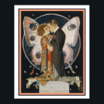 Póster Art Deco Borboleta Casal 16 x 20<br><div class="desc">O Casal de Borboleta de Joseph Leyendecker Art Deco Impressão.</div>
