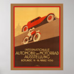 Poster Art Deco Car<br><div class="desc">Vintage Art Deco Automóvel e Poster de Motocicletas</div>