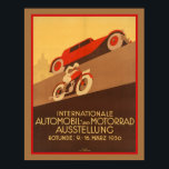 Poster Art Deco Car<br><div class="desc">Vintage Art Deco Automóvel e Poster de Motocicletas</div>