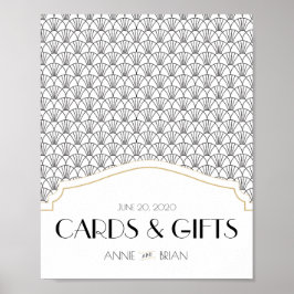 Poster Art Deco - Cartões de Boas-vindas e presentes - Si