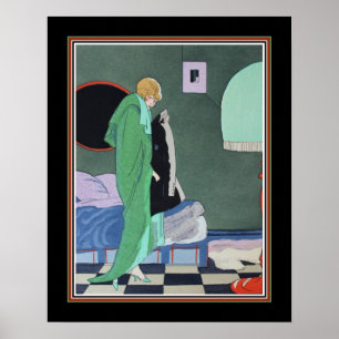 Poster Art deco de Ettore Tito Pochoir